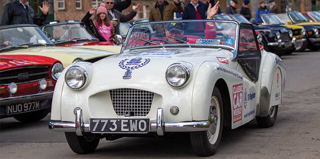 Historically significant Triumph TR2 to visit the British Motor